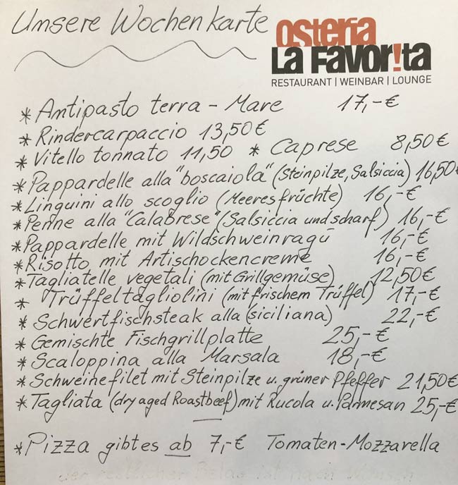La Favorita Aschaffenburg